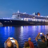 Les bateaux de croisière, comme ici à Hambourg, ne viendront plus à Amsterdam.